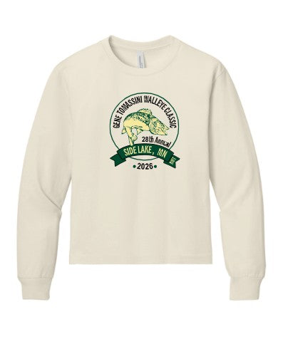 BELLA+CANVAS® Youth 6-Ounce Heavyweight Long Sleeve Tee Full Logo