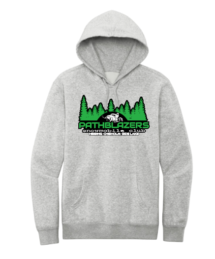 DT6100 District® V.I.T.™ Fleece Hoodie Light Heather Grey