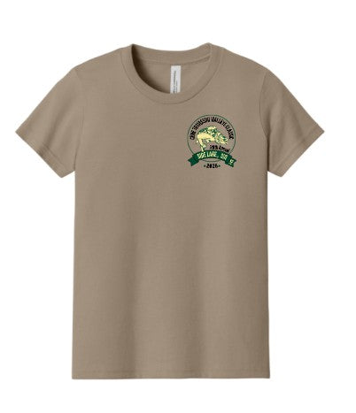 BELLA + CANVAS Youth Jersey Tee Crest Logo