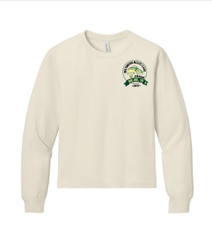 BELLA+CANVAS® Youth 6-Ounce Heavyweight Long Sleeve Tee Crest Logo