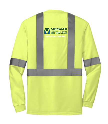 CS401LS  CornerStone® ANSI 107 Class 2 Long Sleeve Safety T-Shirt