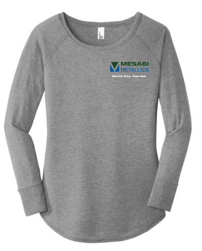 DT132L  District® Women’s Perfect Tri® Long Sleeve Tunic Tee