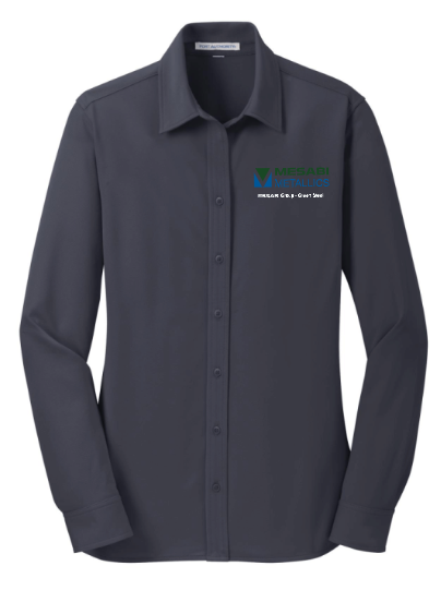 L570  Port Authority® Women's Dimension Knit Dress Shirt