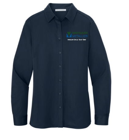 L570  Port Authority® Women's Dimension Knit Dress Shirt