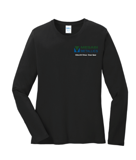 LPC54LS  Port & Co™ Women's Long Sleeve Core Cotton Tee