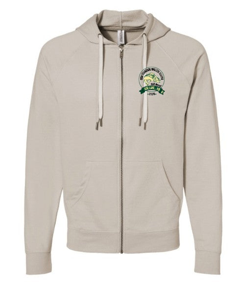 Unisex Icon Lightweight Loopback Terry Full-Zip Hooded Sweatshirt