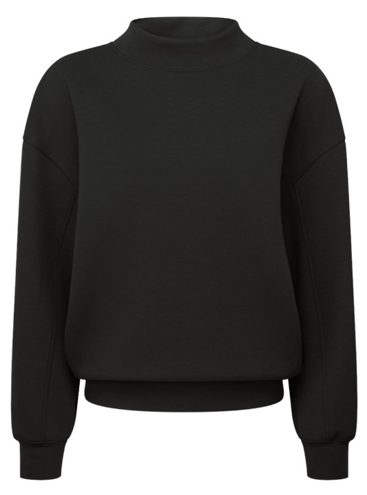 TD660 Women's Luxe Mock Neck Sweatshirt